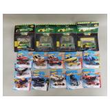 Nascar John Deere and Hot Wheels toy cars