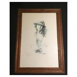 Bijan Djamalzadeh Iranian artist vintage print