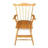 Vintage wood high chair