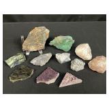 Group of assorted stones