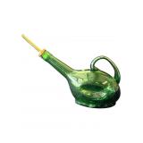 Vintage Italian Brevetto green glass decanter