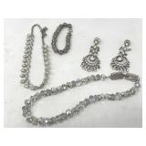 Group of costume jewelry