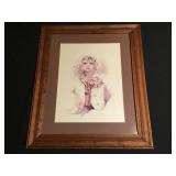 Bijan Djamalzadeh Iranian artist 1986 print