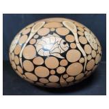 Signed Alley Hall turned wood sculpture
