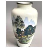 Japanese cloisonné vase