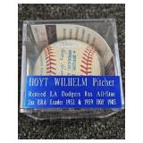 Hoyt Wilhelm Signed Authenticated JSA MLB LA