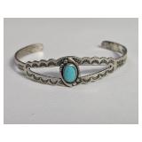 Vintage sterling silver and turquoise