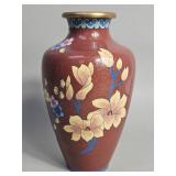 Vintage Chinese cloisonne vase