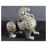 Vintage Chinese bronze 'Pixiu' mythical creature