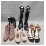 Box of women's shoes