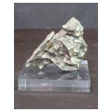 Iron meteorite with a acrylic base