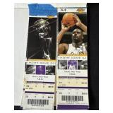 2004 Lakers playoff ticket book
