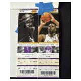 2004 Lakers playoff ticket book
