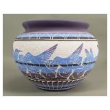 R.B. Gleason Navajo (Dine) pottery bowl
