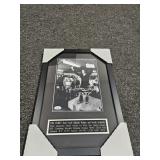 Tom Flores Signed Authenticated JSA NFL Oakland