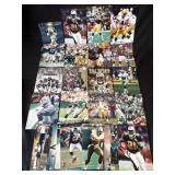 Lot of 34 football photos