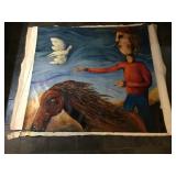 Oil painting on canvas