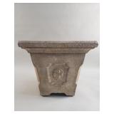 Vintage cement planter