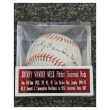Johnny Vander Meer Signed Authenticated PSA MLB