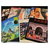 13 vintage LP rock and roll records