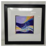 R. Coons signed on oil abstract