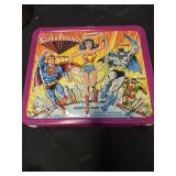 Vintage 1976 super friends tin lunchbox