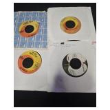 Lot of 4 vinyl LPs