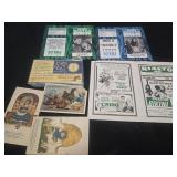 Lot of 7 assorted paperwork