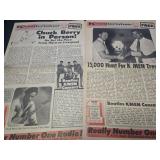 Volume 1 #9 and #10 Kmentertainer newspaper