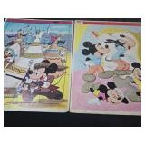 Lot of 2 Disney Whitman puzzles