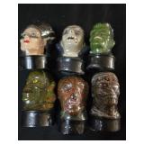 Lot of 6 Monsters candles