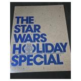 Vintage 1978 Star Wars Holiday Special mylar