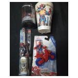 Lot of 4 super hero collectibles