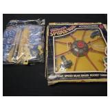 Lot of 2 super hero toys Batman and Spider-Man