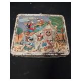 Walt Disney Mickey Mouse Club Aladdin tin lunchbox