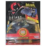 Vintage 1992 Batcycle with motorized turbo power