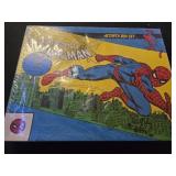 Vintage 1977 the amazing Spiderman activity box