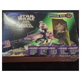 Vintage 1996 Star Wars speeder bike