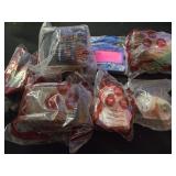Lot of 7 kids meals toys