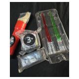 Lot of 4 Star Wars and light saber collectibles