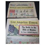 Vintage 1969 and 1970 Los Angeles magazine comics