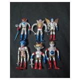 Vintage 1990 Colorforms Outer Space Men action