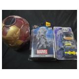 Lot of 3 super hero collectibles