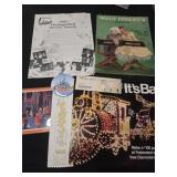 Lot of 6 Disney paperwork