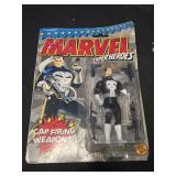 Marvel super heroes The Punisher cap firing weapon