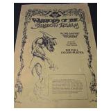 Vintage 1979 warriors of the shadow realm color
