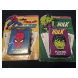 Lot of 2 Vintage 1979 Spider-Man and the hulk