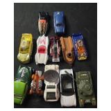 Lot of 12 assorted toy cars