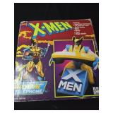 Vintage 1995 Marvel X-Men Wolverine telephone