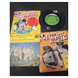 Lot of 4 Disney vinyl LPs